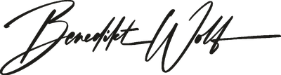 Unterschrift Benedikt Wolf